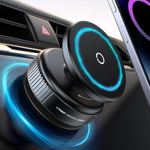 Vacuum Magnetic Suction Phone Holder