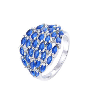 Blue Gem Ring